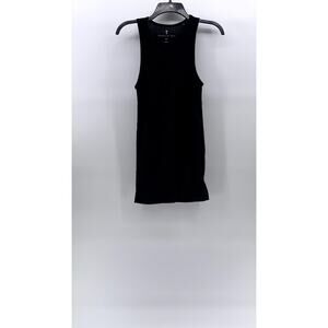 AMERICAN TALL Men's Black Casual Crewneck Sleeveless Underlayer Tank SZ M-T